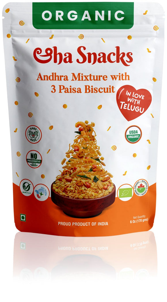 Organic Aha Andhra Mixture 170gms
