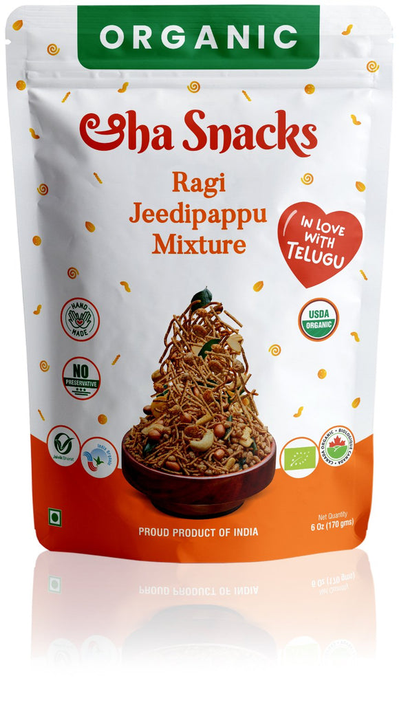 Organic Aha Raagi Jeedipappu Mix 170gms