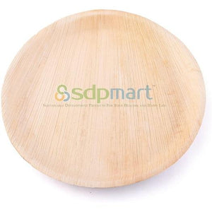 Premium Leaf Plates - 12 Round Deep (25 plates)