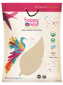 Organic Sona Masoori Rice - white Premium (Aged) - 20 lbs